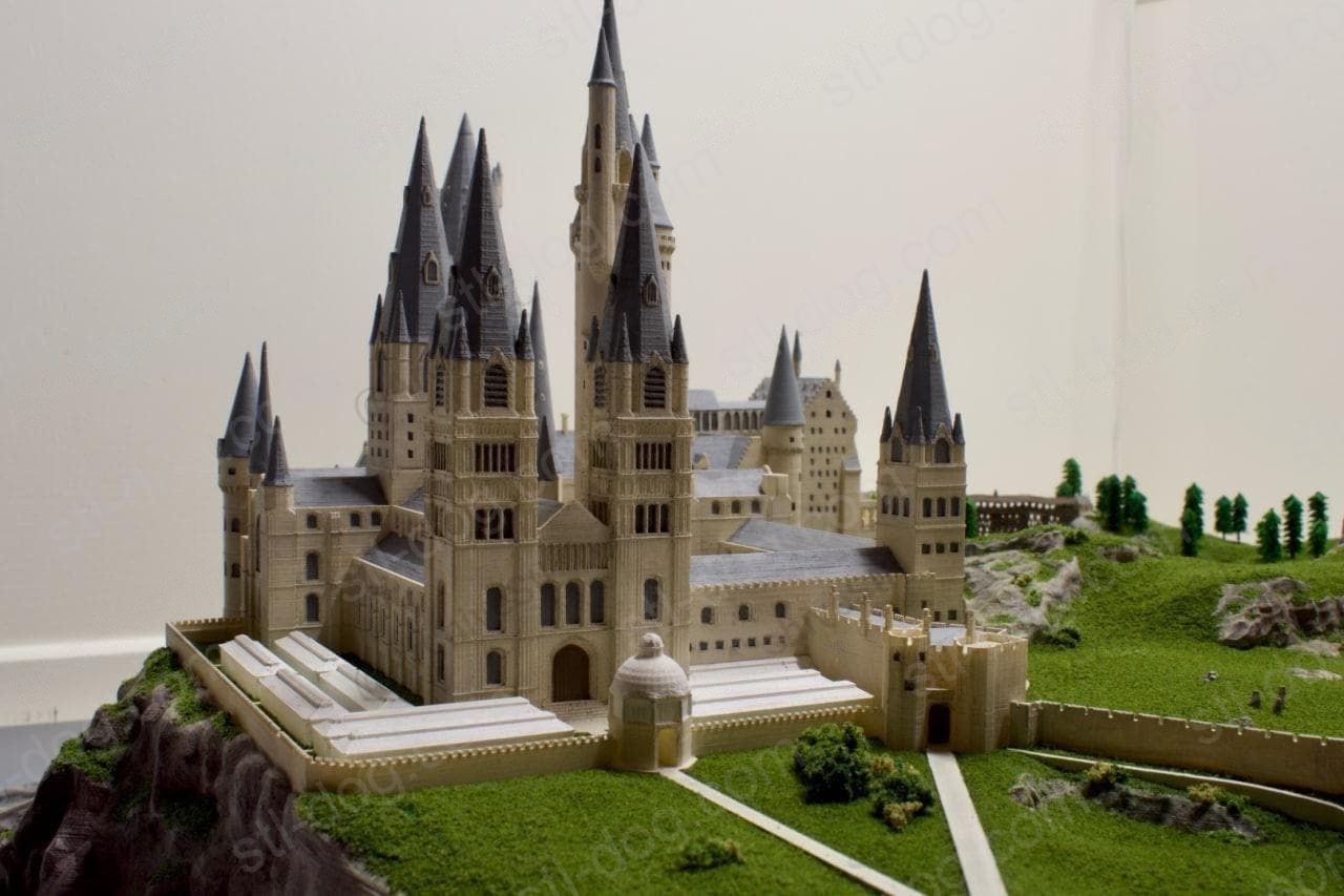 哈利波特（Hogwarts）城堡 3D打印图纸